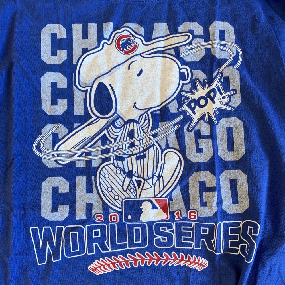 CHICAGO Cubs 2016 World Series celebration T-shirt